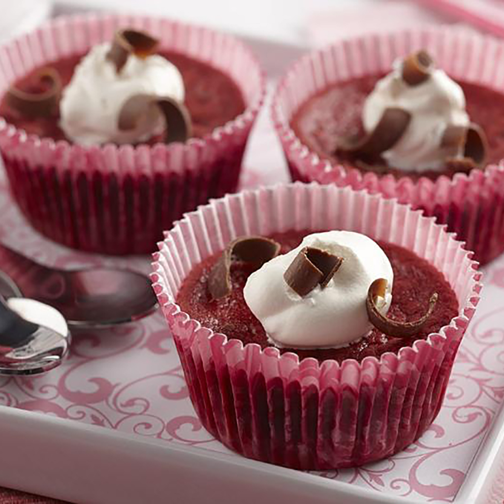 Mini Red Velvet Cheesecakes - Bake Good
